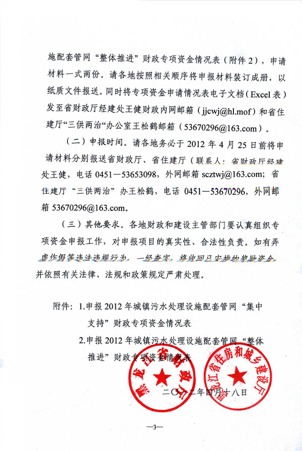 �������P(gu��n)�����2012����(zh��n)��ˮ̎���O(sh��)ʩ���׹ܾW(w��ng)ؔ������a���Y���֪ͨ