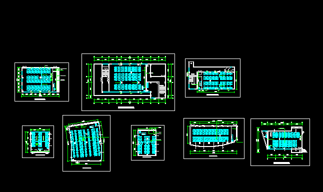 稅務(wù)局電教室平面布置圖