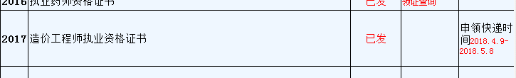 2017年浙江造價(jià)工程師證書4月9日開始辦理