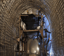 二級(jí)建造師考試知識(shí)點(diǎn):隧道結(jié)構(gòu)組成