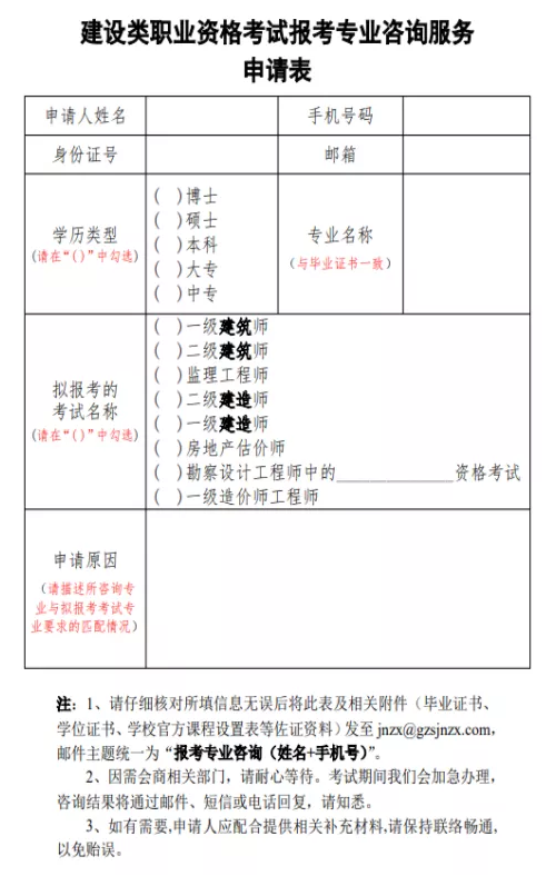 申請表 申請表