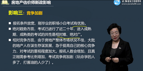 房地產估價師新政影響-競爭加劇