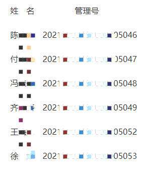 部分證書領取名單 部分證書領取名單