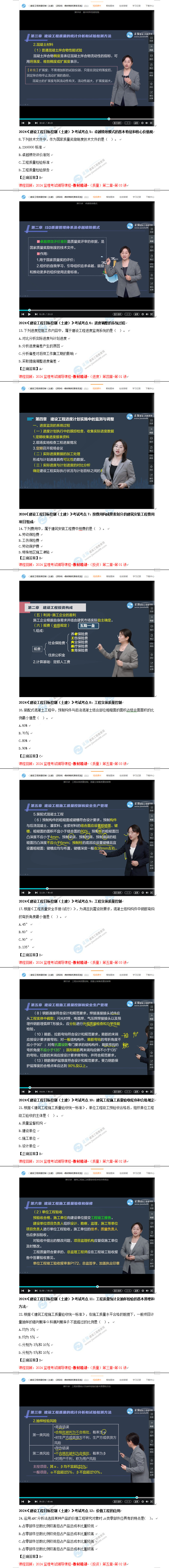 土建控制考情分析2 土建控制考情分析2